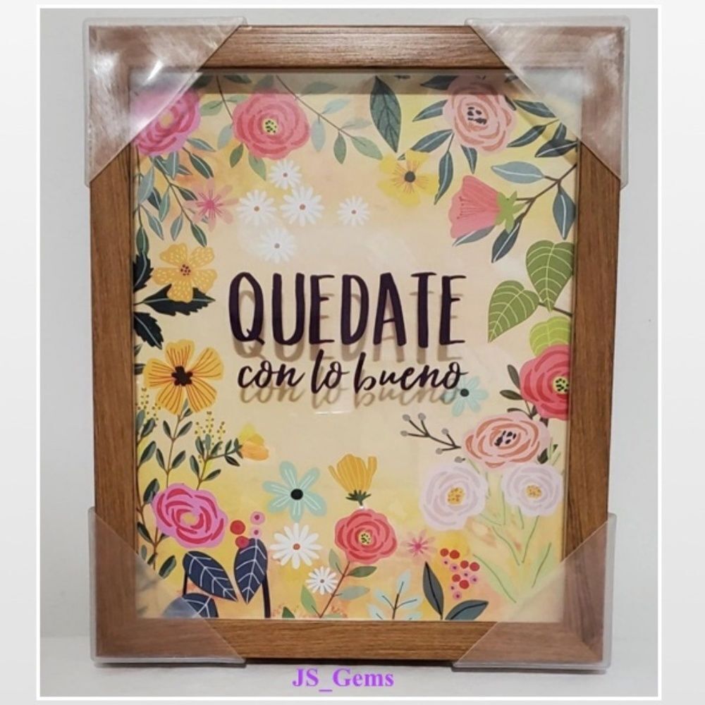 New Floral Shadow Box